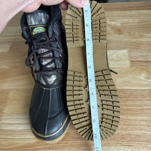 Crater Ridge Duck Boots Camo Hunting Waterproof Winter Snow Hiking Men’s Size 5 - Picture 9 of 9